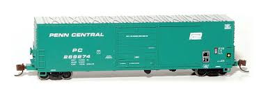 N Scale - Eastern Seaboard Models - 228101 - Boxcar, 50 Foot, X72 - Penn Central - 269274