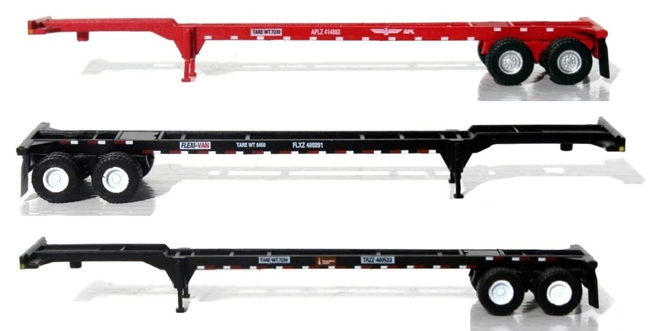 JTC #402302 6-pack JTC N 40' CHASSIS ASSORTMENT 