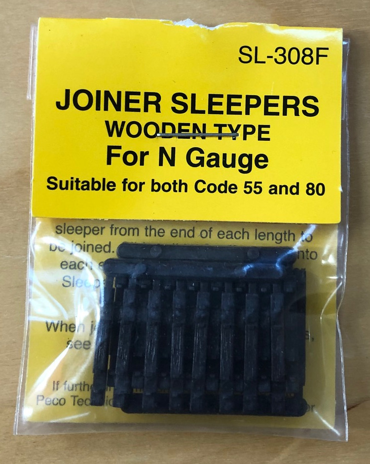 N Scale - Peco - SL-308F - Joiner Sleepers - Railroad Structures - Joiner Sleepers