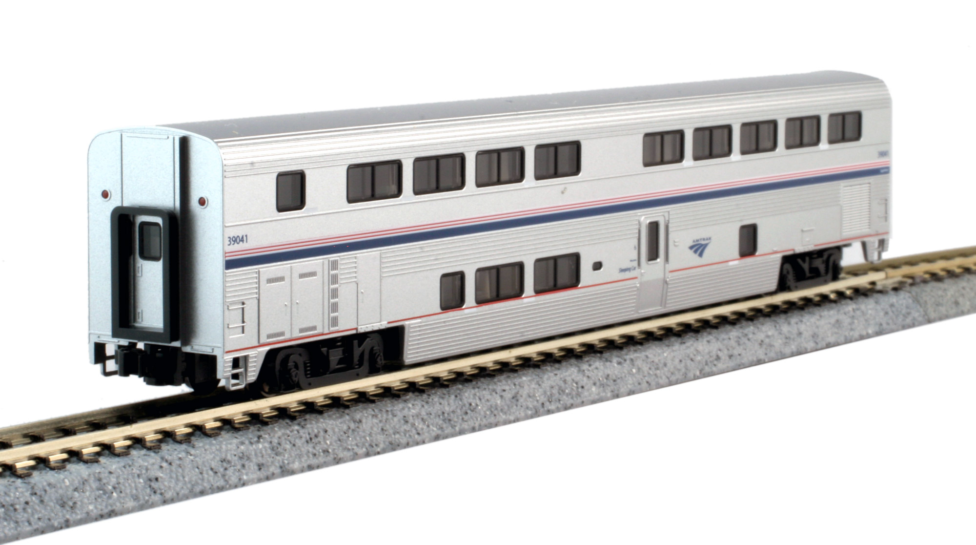 N Scale - Kato USA - 156-0957 - Passenger Car, Baggage, Corrugated - Amtrak - 39041