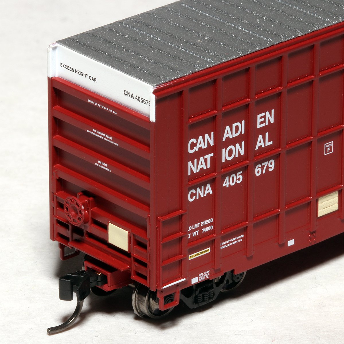 N Scale - ExactRail - EN-50702-6 - Boxcar, 50 Foot, Trinity 6275 Plug Door - Canadian National - 405696