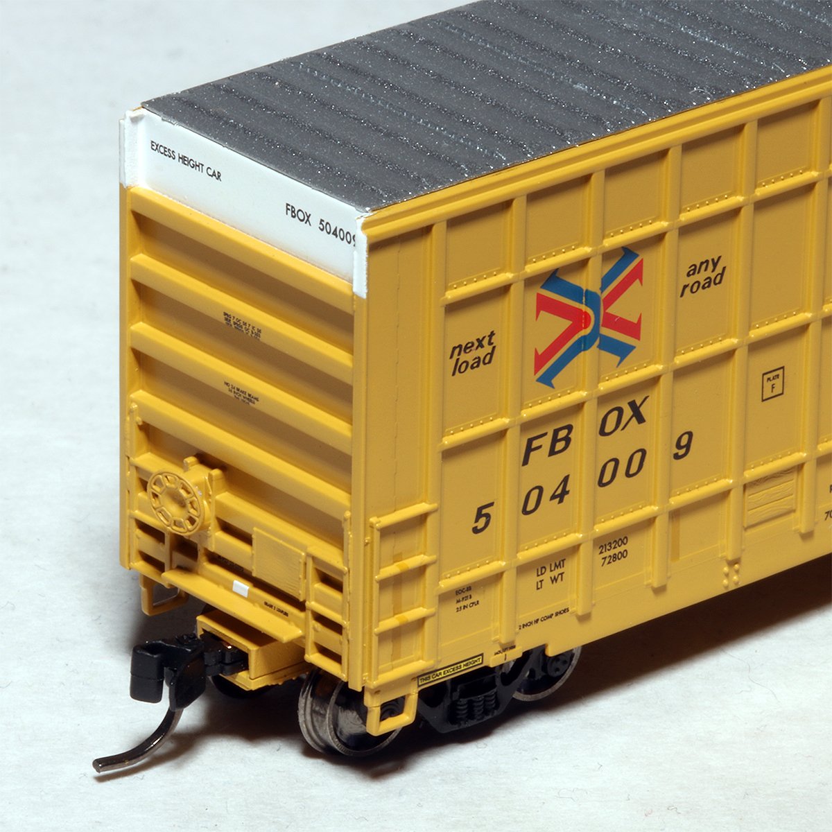 N Scale - ExactRail - EN-50712-2 - Boxcar, 50 Foot, Trinity 6275 Plug Door - TTX Company - 506146