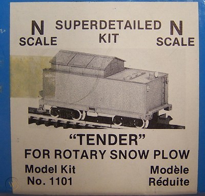 N Scale - Dimi-Trains - 1101 - Tender, Steam - Undecorated