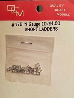 N Scale - Quality Craft Models - 175 - Ladders - Undecorated