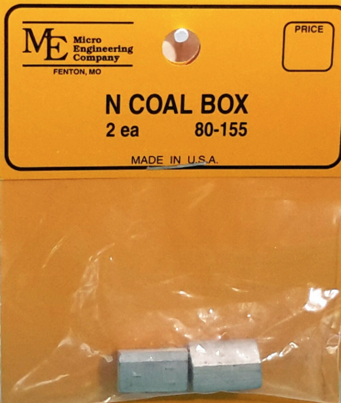 N Scale - Micro Engineering - 80-155 - Coal Box - Undecorated