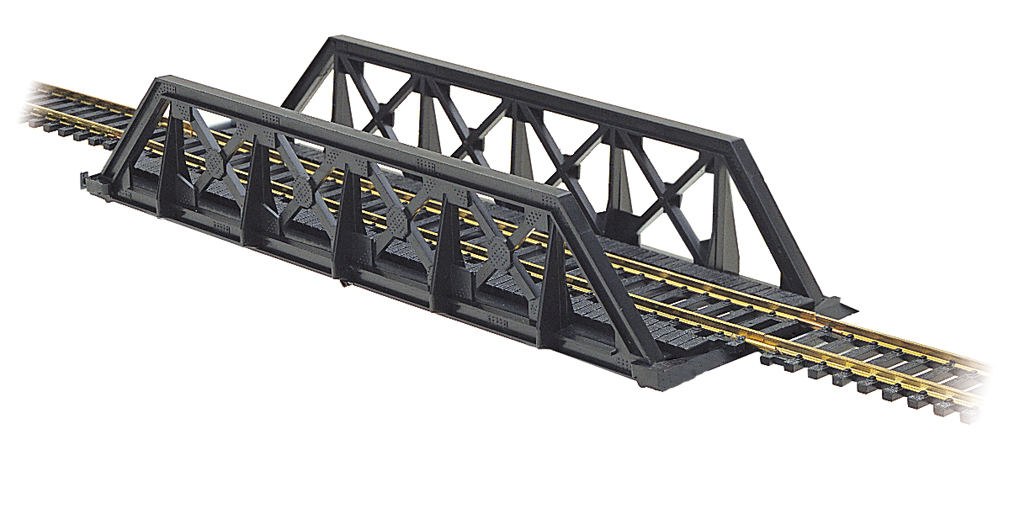 N Scale - Bachmann - 46905 - Steel Bridge  - Bridges and Piers