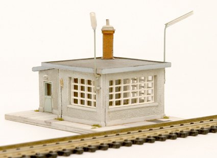 N Scale - Artitec - 14.127 - Weigh house and weigh bridge - Undecorated