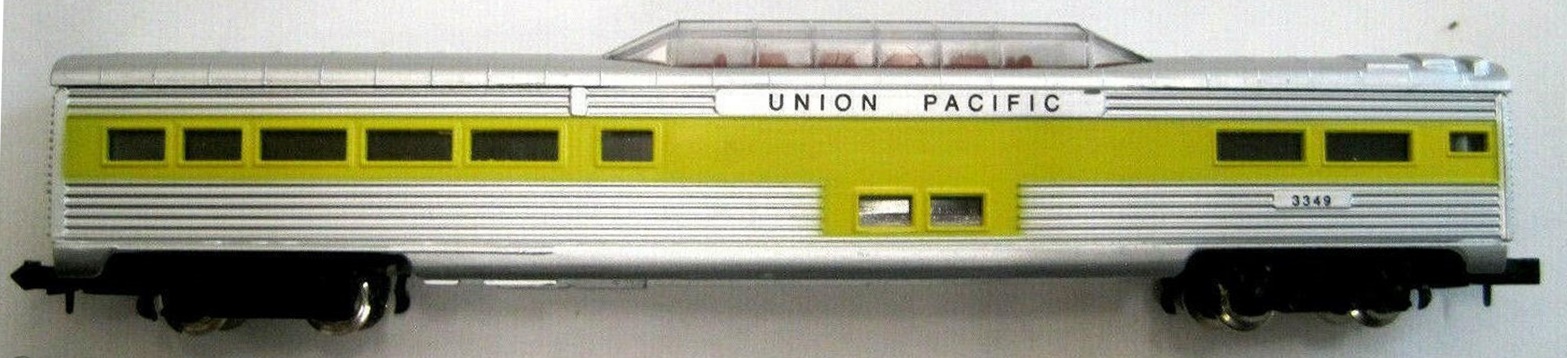 N Scale - Model Power - 3051 - Passenger Car, Lightweight, Pullman Dome - Union Pacific - 3349