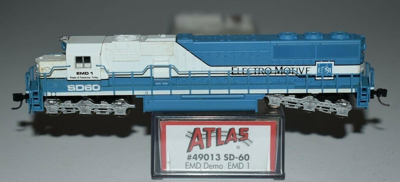 N Scale - Atlas - 49013 - Locomotive, Diesel, EMD SD60 - Electro Motive Diesel - 1