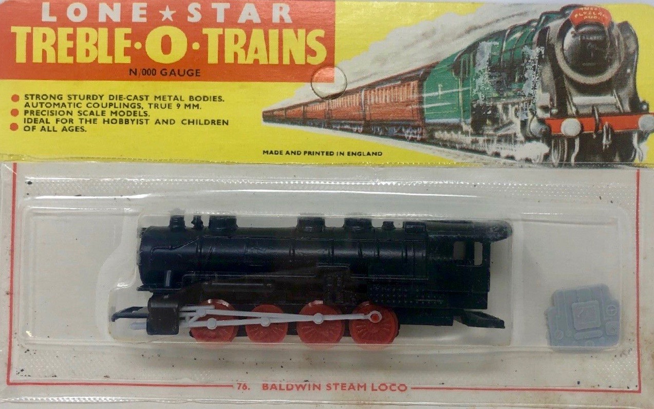 N Scale - Lone Star - EL.76 - Locomotive, Steam, 0-8-0  - Painted/Unlettered