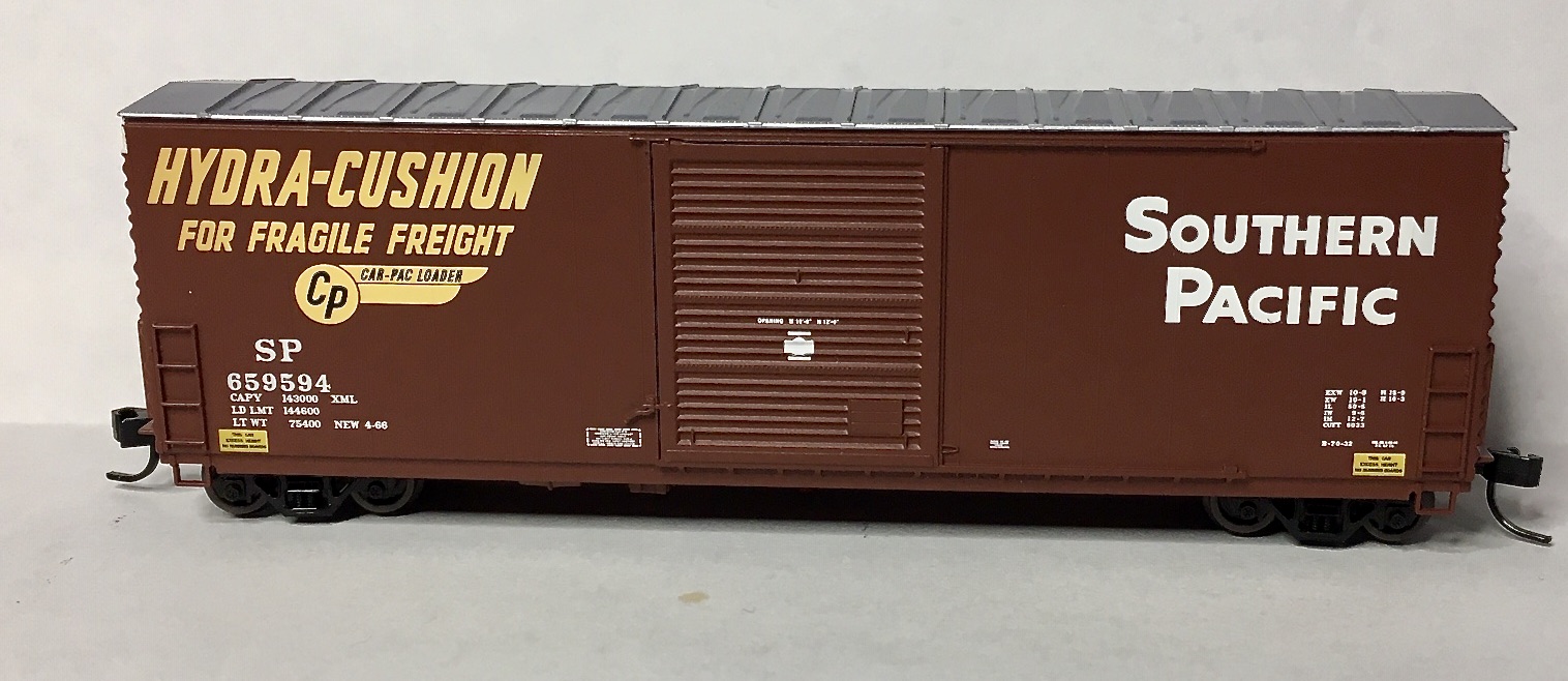 N Scale - ExactRail - EN-50100-2 - Boxcar, 50 Foot, PC&F 6033 c.f. - Southern Pacific - 659594