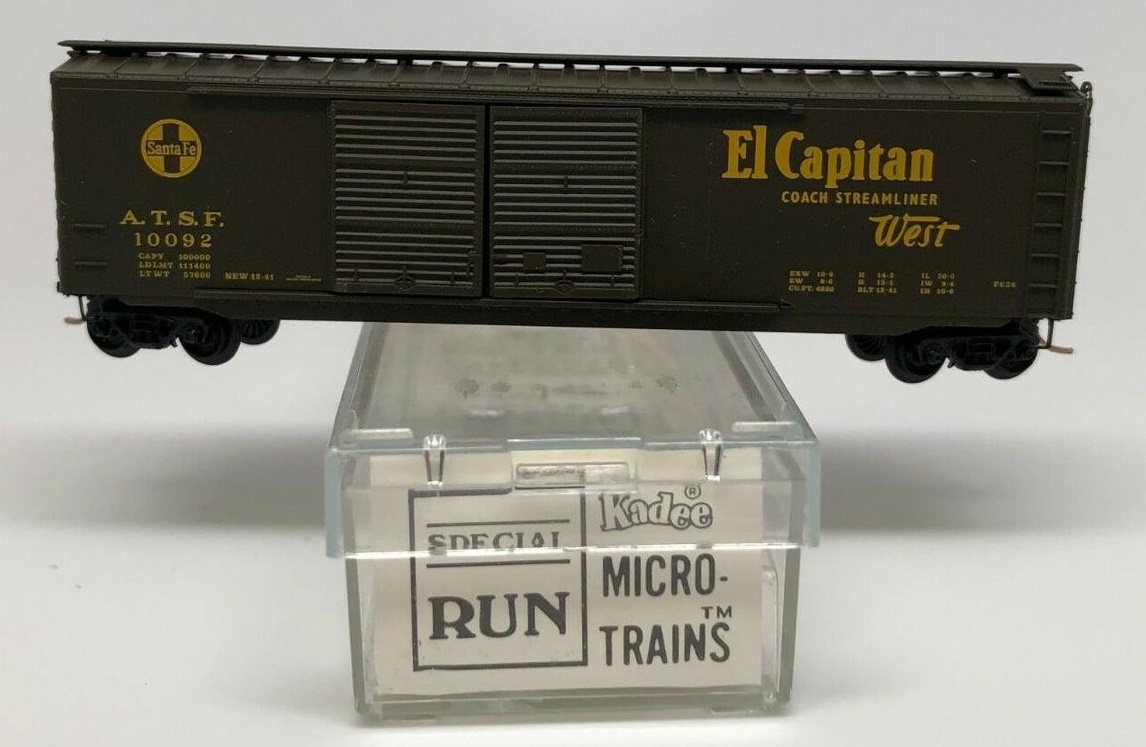 N Scale - Micro-Trains - BLW-68 - Boxcar, 50 Foot, Steel, Double ...