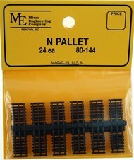 N Scale - Micro Engineering - 80-144 - Pallet - Undecorated