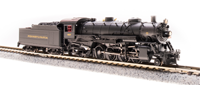 N Scale - Broadway Limited - 5980 - Locomotive, Steam, 2-8-2 Light Mikado - Pennsylvania - 9627