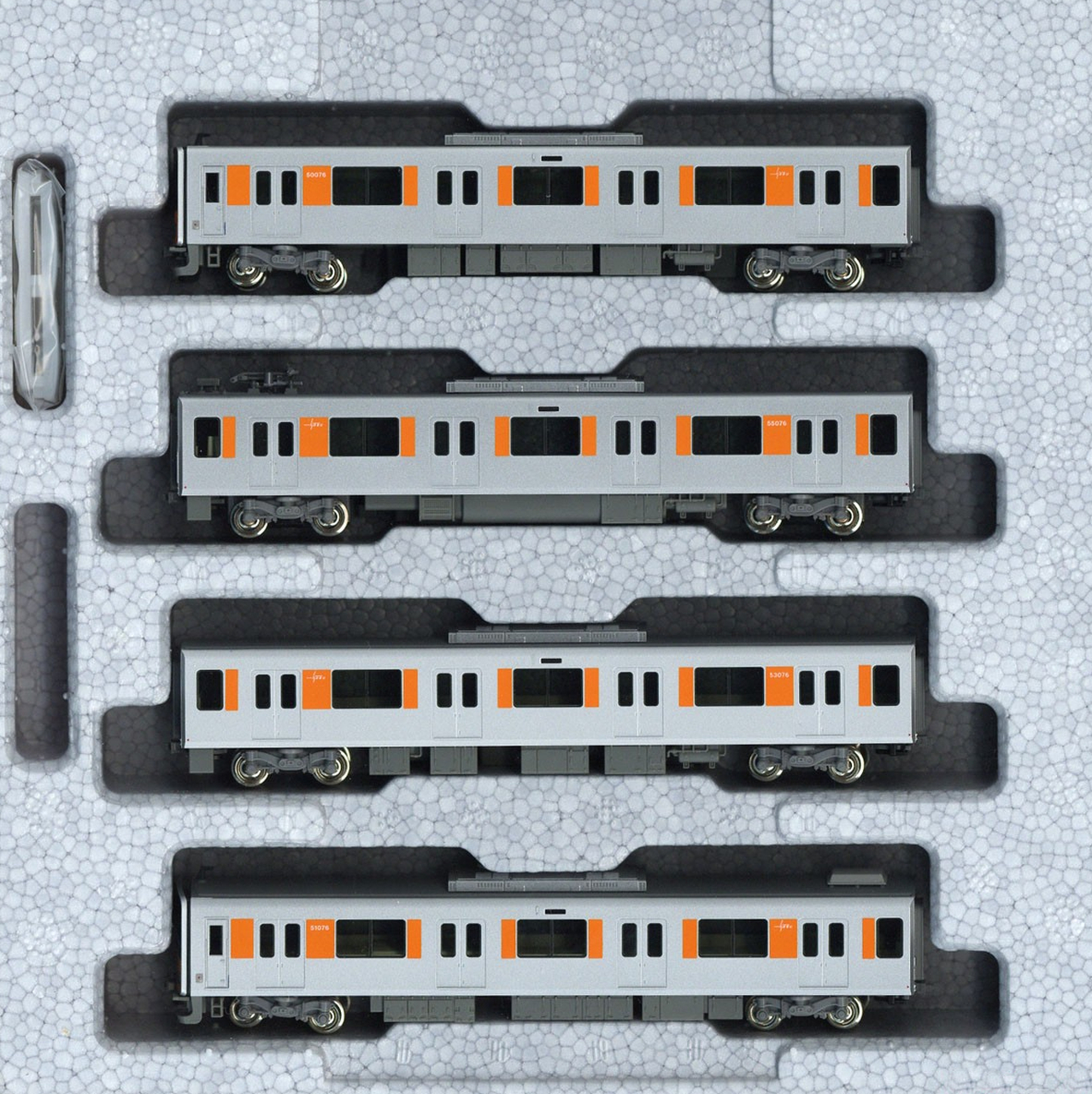 N Scale - Kato - 10-1592 - Tobu 50070 series - Tobu Railway - 4-Pack (Basic Set)