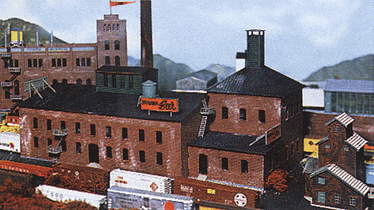 N Scale - Heljan - b679 - Industrial, Bottling Plant, Factory - Industrial Structures - Brewery Bottling Plant