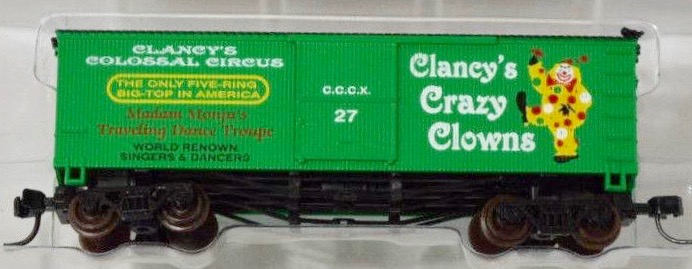Circus Craft CW-153 72/' Circus Horse Car Wood Craftsman Kit O-Scale NOS