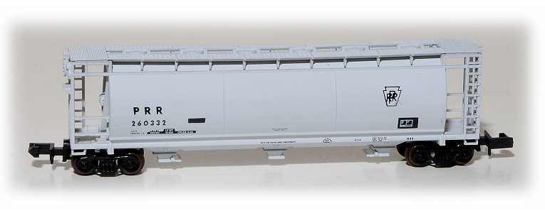 N Scale - Eastern Seaboard Models - 135600 - Covered Hopper, 3-Bay, Cylindrical - Pennsylvania - 260332 