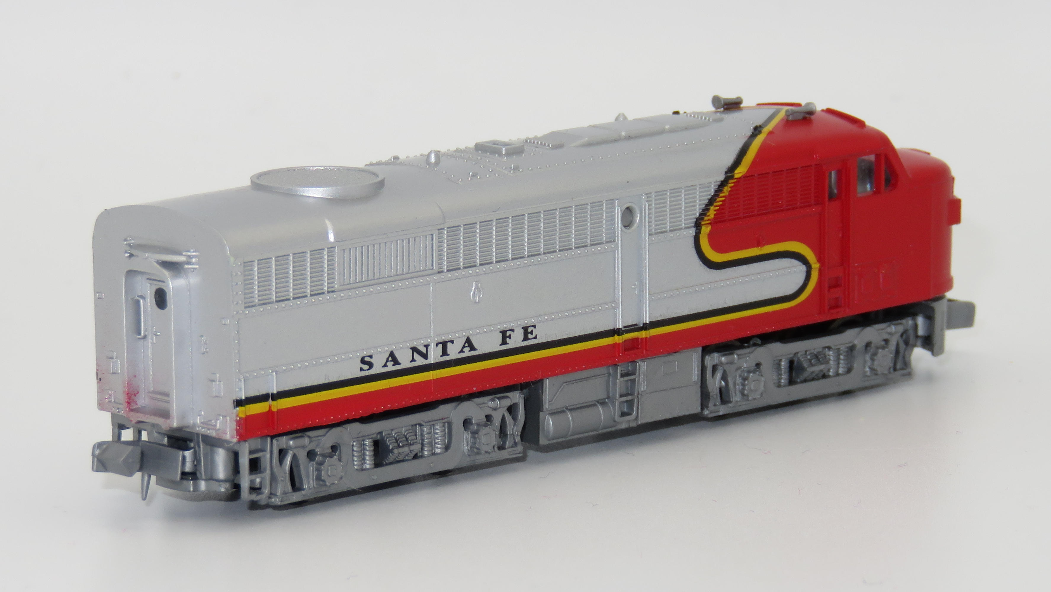 N Scale - Mehano - 52418-A - Locomotive, Diesel, Alco FA/FB - Santa Fe