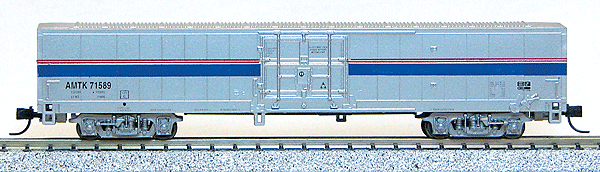 N Scale - Con-Cor - 0001-040603-(3) - Boxcar, 60 Foot, Material Handling - Amtrak - 71589