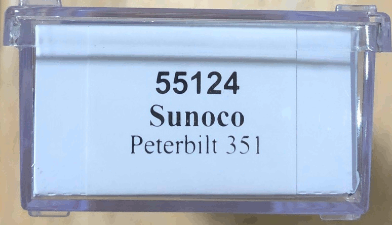 N Scale - Trainworx - 55124 - Truck, Peterbilt 281/351 - Sunoco
