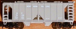 N Scale - Loco-Motives - 12153-01 - Covered Hopper, 2-Bay, ACF 36 Foot - Northern Pacific - 75722
