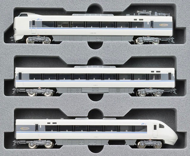 N Scale - Kato - 10-326 - Passenger Train, Electric, Thunderbird Series 681 - Japan Railways West - 3-Pack Add-On Set