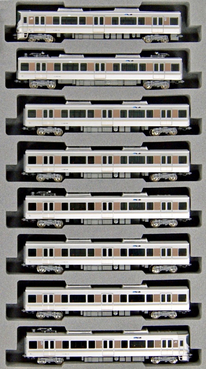 N Scale - Kato - 10-1439 - Passenger Train, Electric, Rapid Service Series 225 - Japan Railways West - 8-Pack