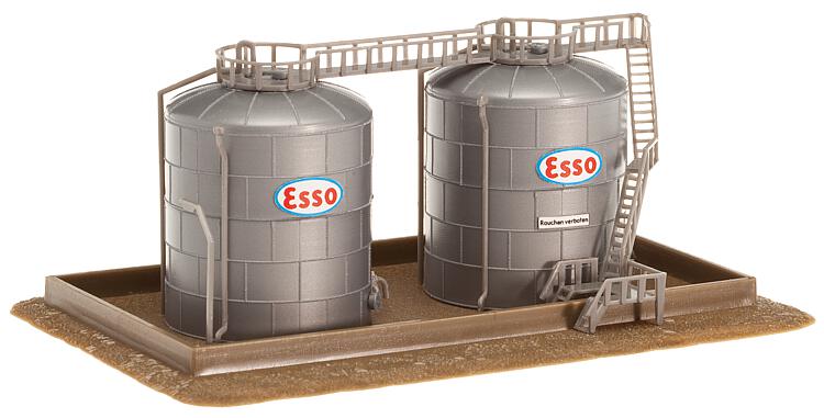 N Scale - Faller - 222131 - Oil Storage Tanks - Industrial Structures