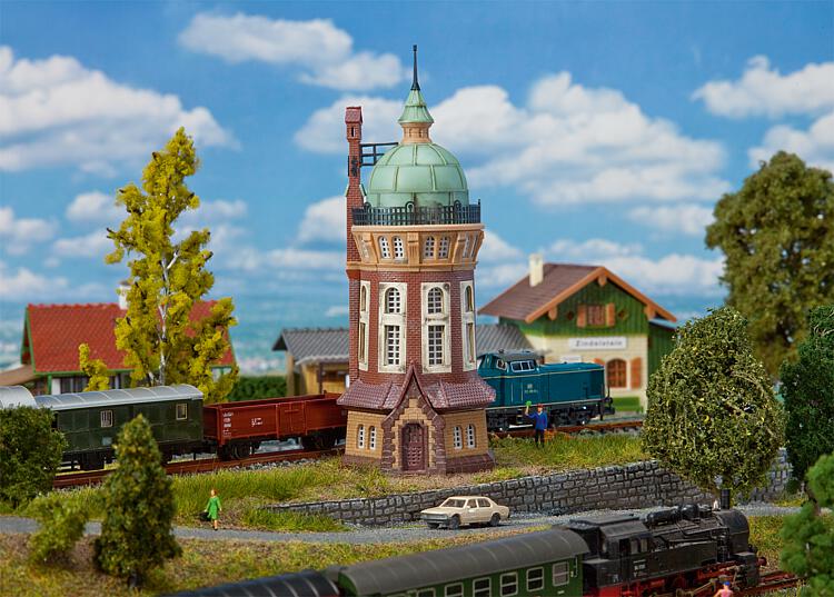 N Scale - Faller - 222144 - Water Tower - Municipal Structures