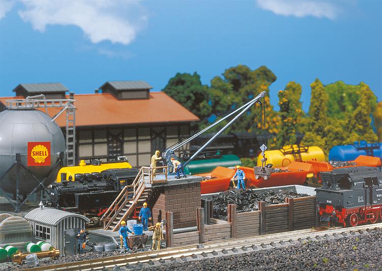 N Scale - Faller - 222154 - Coaling Station - Industrial Structures