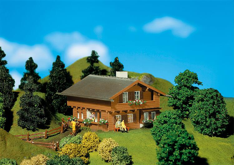 N Scale - Faller - 232237 - House, Chalet - Residential Structures