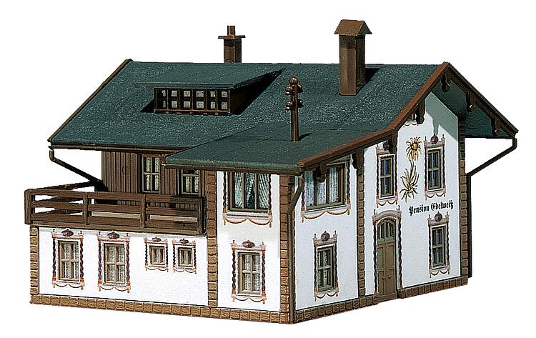 N Scale - Faller - 232234 - Boarding-House - Residential Structures