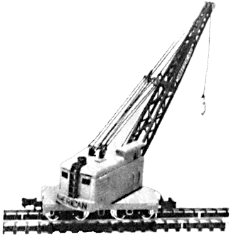 N Scale - Stewart Products - 1200 - 25-Ton Diesel Electric Locomotive Crane - Undecorated