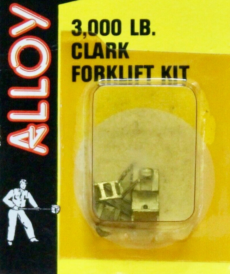 N Scale - Alloy Forms - N-104 - 3,000 lb Forklift - Undecorated
