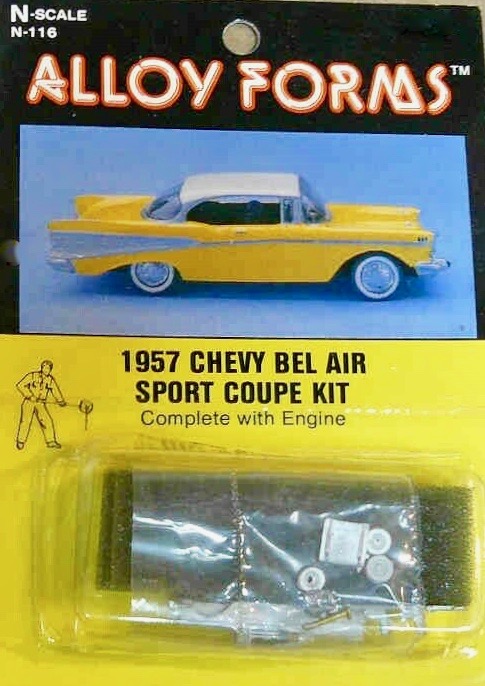 N Scale - Alloy Forms - N-116 - Chevy Bel Air - Undecorated