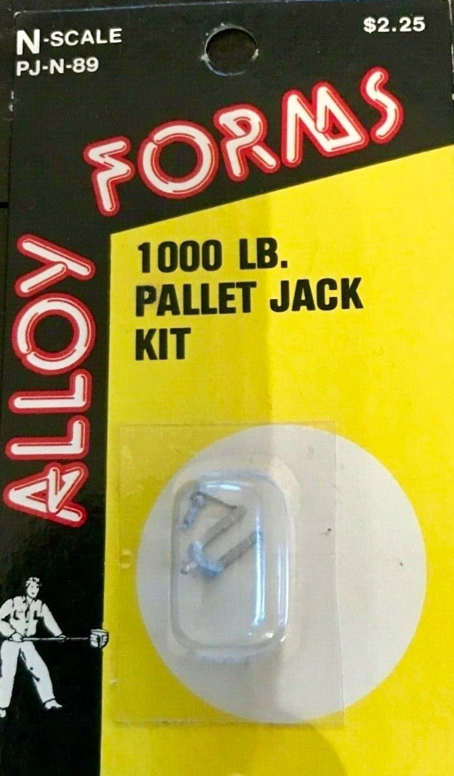 N Scale - Alloy Forms - PJ-N-89 - Pallet Jack - Undecorated