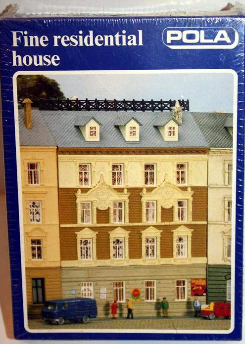 N Scale - Pola - 336 - House - Residential Structures - Fine Residential House