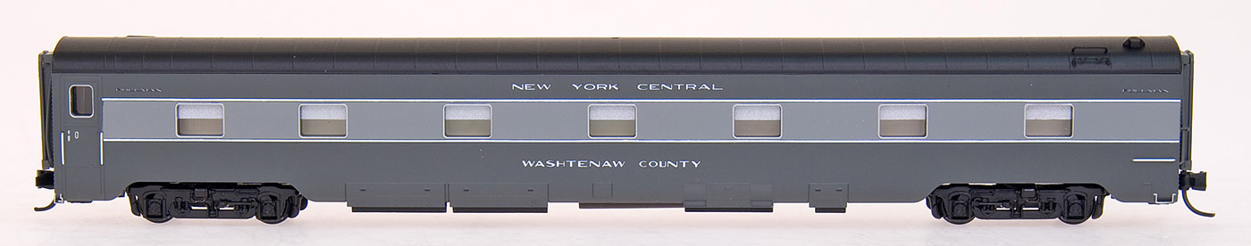 N Scale - Centralia Car Shops - CCS6861-10 - Passenger Car, Lightweight, Sleeper, 13 Double Bedroom - New York Central - LaPorte County
