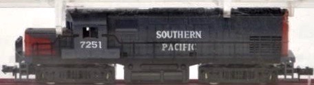 N Scale - MRC - 6988 - Locomotive, Diesel, Alco C-420 - Southern Pacific - 7251