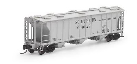 N Scale - Athearn - 28343 - Covered Hopper, 3-Bay, PS-2 2893 - Southern - 94628