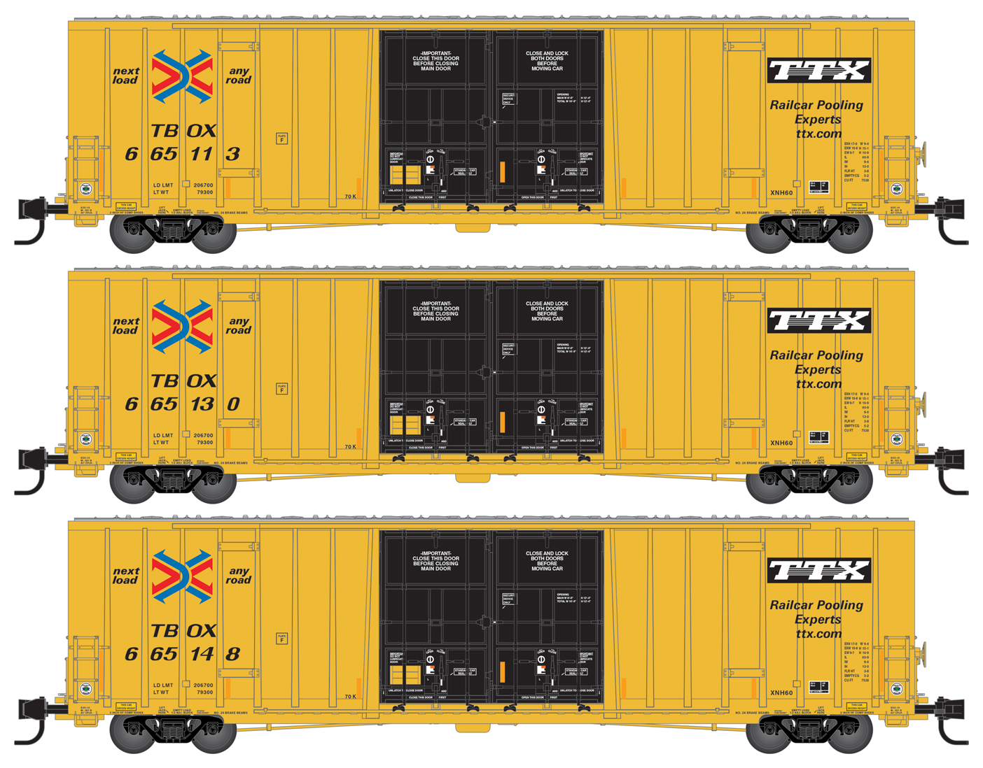 Micro-Trains 02544014-50ft Boxcar Railbox 'Day of the Cowboy' N Scale