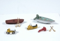N Scale - JL Innovative - 2192 - Accessory. Recreational, Boat, Snowmobile, Lawn Mower - Undecorated - 10-Pack