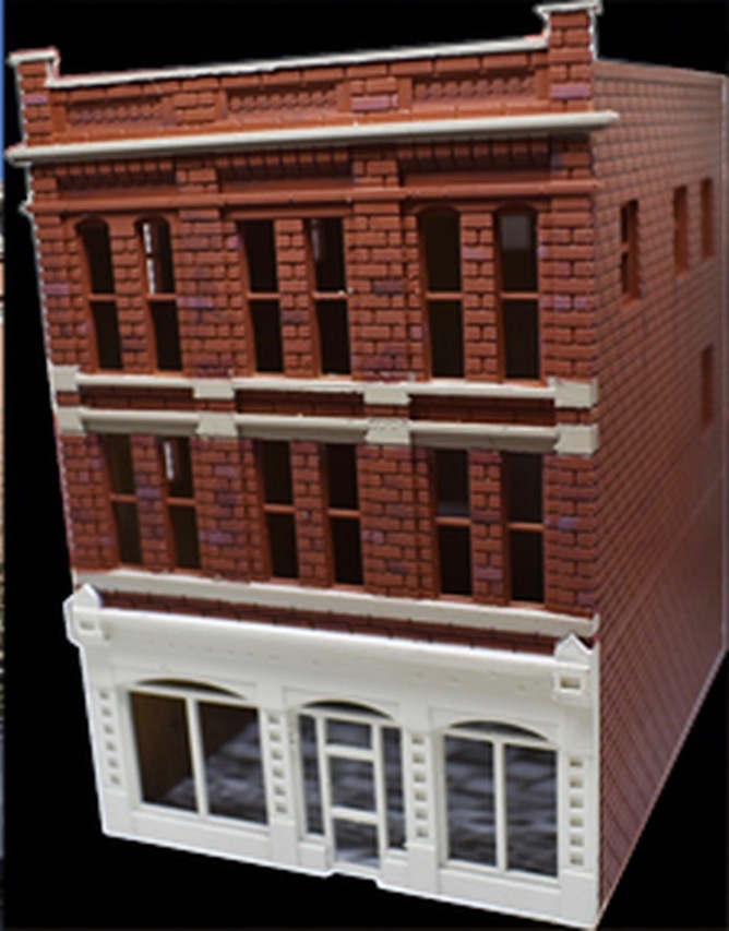 N Scale - Scale Railroad Models - SRM-2033-N - Structure, Building, Commercial, Industrial, Factory,Warehouse - Commercial Structures