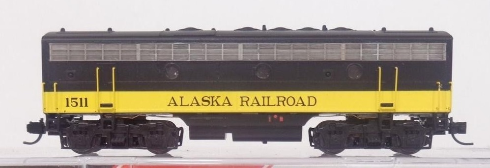 N Scale - InterMountain - 69751-01 - Locomotive, Diesel, EMD F7B - Alaska Railroad - 1511