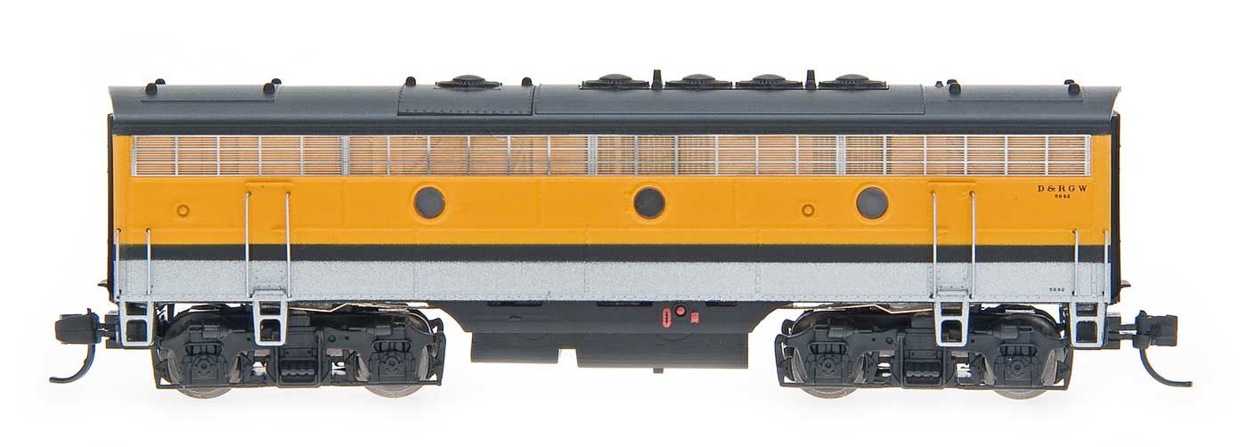 N Scale - InterMountain - 69742-02 - Locomotive, Diesel, EMD F7 - Rio Grande - 5642