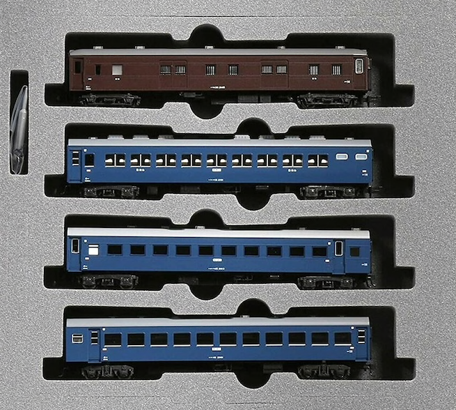 N Scale - Kato - 10-1624 - Passenger Train, Electric, 43 Series - Japanese National Railways - 4-Pack Add-On Set