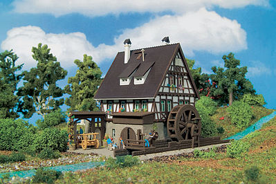 N Scale - Vollmer - 47750 - Structure, Building, Commercial, Agricultural, Grain Mill - Commercial Structures