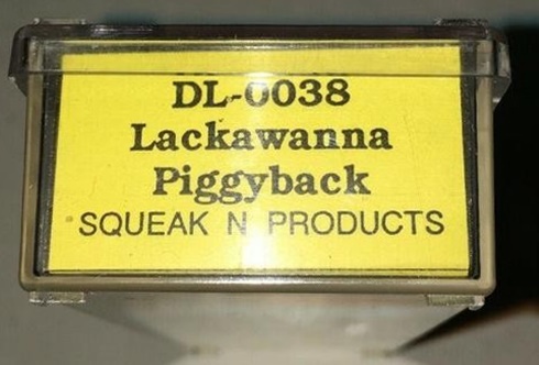 N Scale - Squeak N Products - 0038 - Flatcar, 50 Foot - Lackawanna - 16018