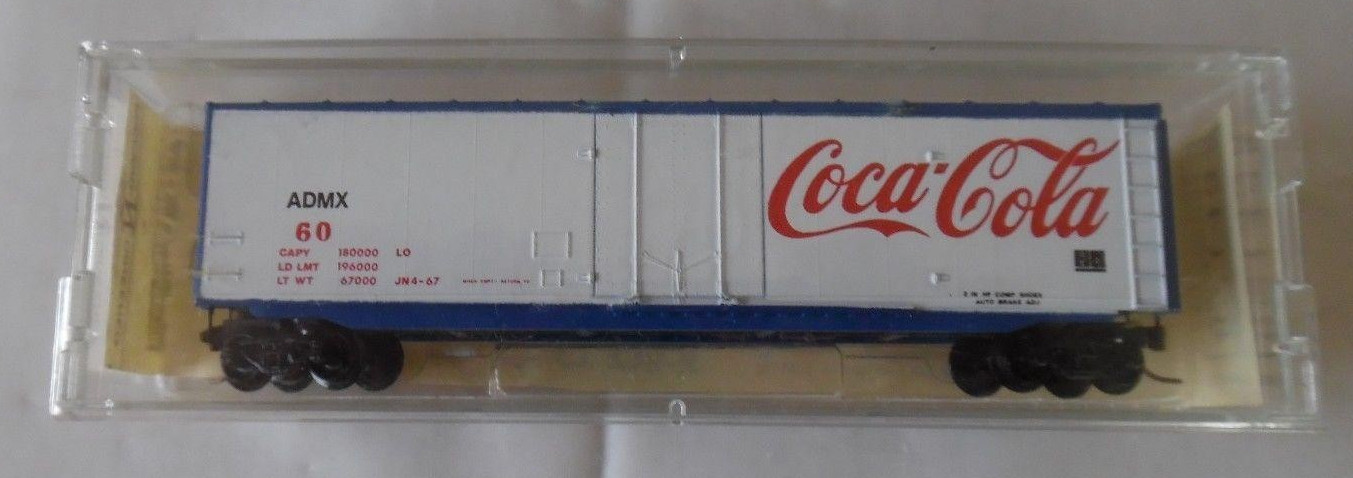N Scale - Ak-Sar-Ben - 87143 - Reefer, 50 Foot, Mechanical - Coca-Cola - 60